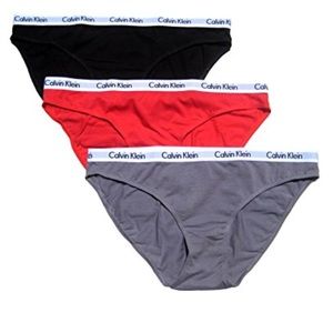 SOLD OUT 4 NOW Calvin Klein 3 Pack Cotton Bikinis